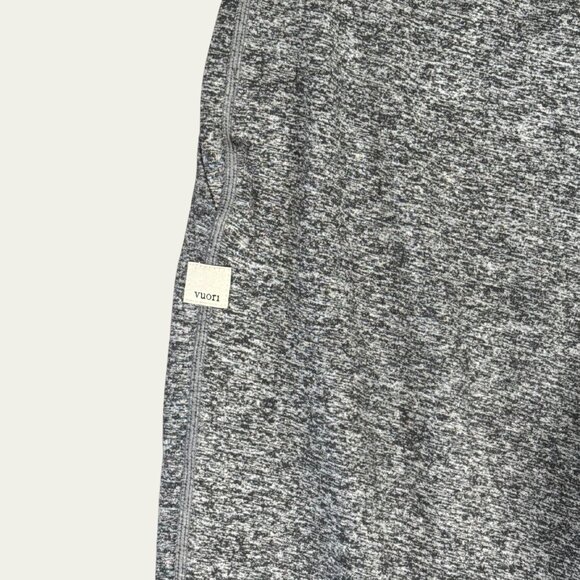 Vuori DreamKnit Flare Leg Pants size Small Heather Gray Wide Leg Joggers - Picture 4 of 5